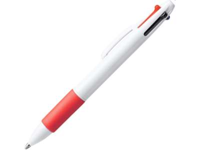 Ручка пластиковая шариковая KUNOY с чернилами 4-х цветов под нанесение логотипа