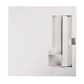 Коробка  POWER BOX mini,  белая, 13,2х21,1х2,6 см. с логотипом, рис. 3 — Подарочная упаковка BIZGIFT