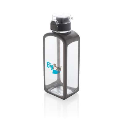 Квадратная вакуумная бутылка для воды, белый под нанесение логотипа