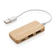 USB-хаб Bamboo с Type-C фото