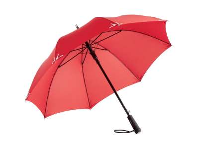Зонт-трость Safebrella с фонариком и светоотражающими элементами под нанесение логотипа