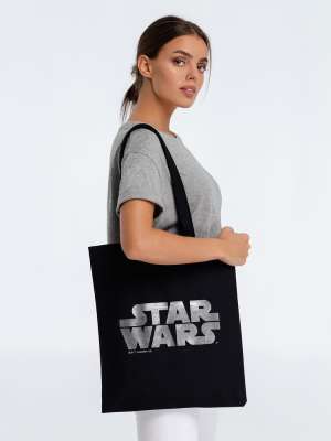 Холщовая сумка Star Wars Silver под нанесение логотипа