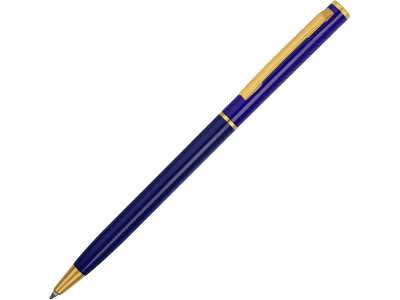 Ручка металлическая шариковая Жако с серебристой подложкой под нанесение логотипа
