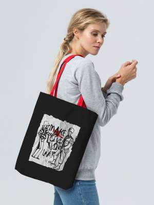 Холщовая сумка Make Love под нанесение логотипа