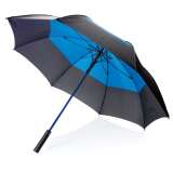 Автоматический двухцветный зонт-антишторм, d123 см фото