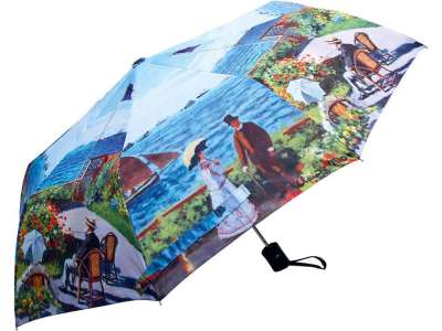 Набор Моне. Сад в Сент-Андрес: платок, складной зонт под нанесение логотипа