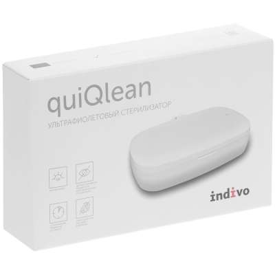 Стерилизатор quiQlean для смартфонов под нанесение логотипа