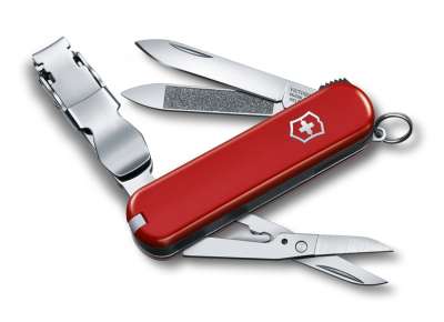 Нож-брелок NailClip 580, 65 мм, 8 функций под нанесение логотипа