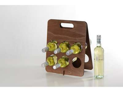 Подставка под винные бутылки Groot под нанесение логотипа