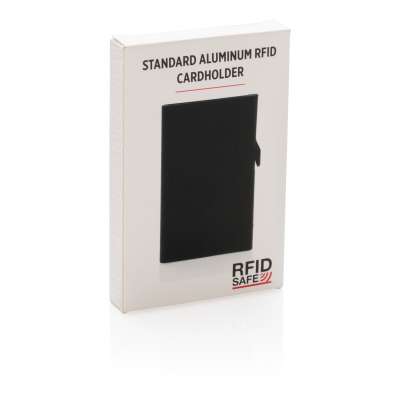 Алюминиевый картхолдер Standard с RFID под нанесение логотипа