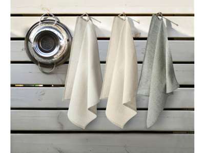 Кухонное полотенце Pheebs из переработанного хлопка/полиэстра под нанесение логотипа