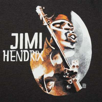 Футболка «Меламед. Jimi Hendrix» под нанесение логотипа