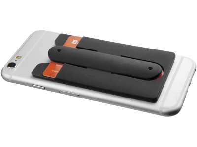 Набор: наушники, бумажник для телефона под нанесение логотипа