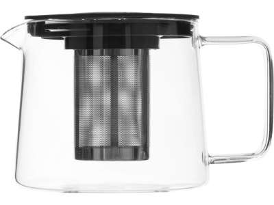 Стеклянный заварочный чайник с фильтром Pu-erh под нанесение логотипа