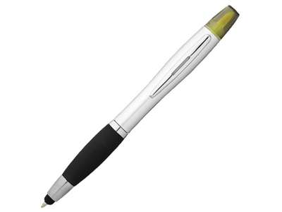 Ручка-стилус шариковая Nash с маркером под нанесение логотипа