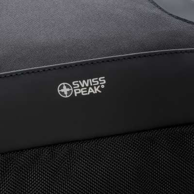 Сумка для ноутбука Swiss Peak, 15", черный под нанесение логотипа