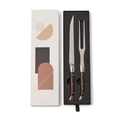 Набор для стейка VINGA Gigaro из вилки и ножа под нанесение логотипа