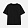 Футболка унисекс Durington, черная, размер XS/S