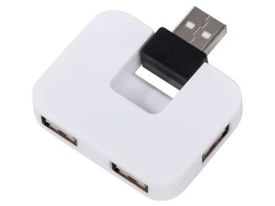 Хаб USB Jacky на 4 порта под нанесение логотипа