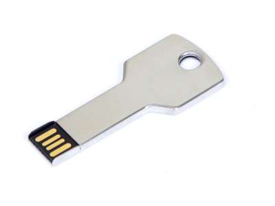 USB 2.0- флешка на 8 Гб в виде ключа под нанесение логотипа