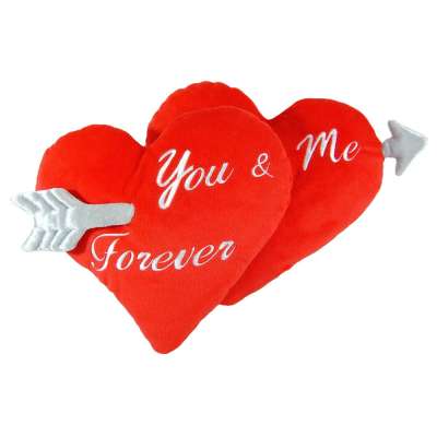 Декоративная подушка You And Me Forever под нанесение логотипа