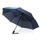 Складной зонт зонт-полуавтомат  Deluxe 21”, серый фото