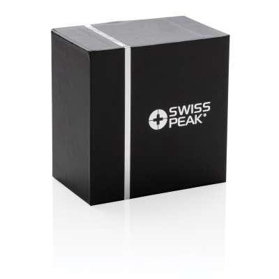 Беспроводная колонка Swiss Peak Bass, 5 Вт под нанесение логотипа