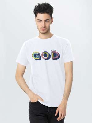 Футболка мужская «Новый GOD» под нанесение логотипа