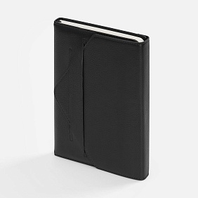 Ежедневник Extra, недатированный, черный с логотипом, рис. 3 — Ежедневники BIZGIFT