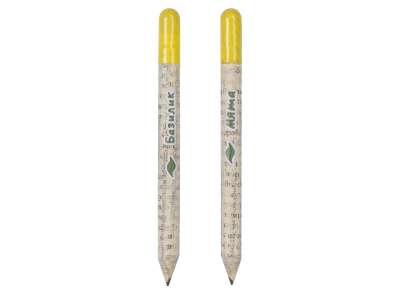 Набор Растущий карандаш mini, 2 шт. с семенами базилика и мяты под нанесение логотипа
