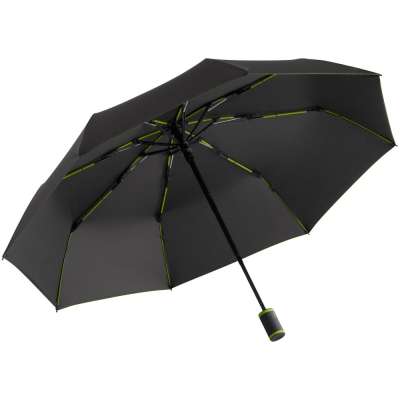 Зонт складной AOC Mini с цветными спицами под нанесение логотипа
