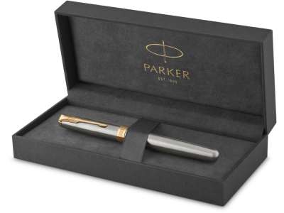 Ручка роллер Parker Sonnet Core Stainless Steel GT под нанесение логотипа