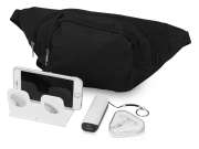 Подарочный набор Virtuality с 3D очками, наушниками, зарядным устройством и сумкой фото