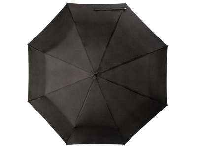 Складной зонт Horton Black под нанесение логотипа