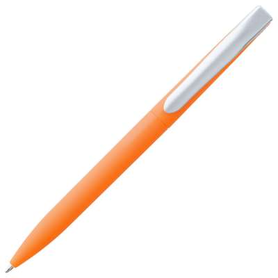 Ручка шариковая Pin Soft Touch под нанесение логотипа