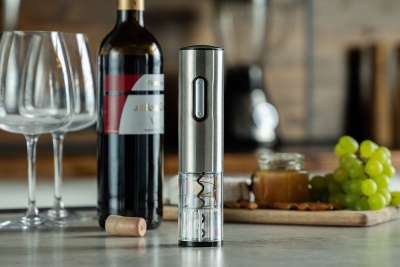 Электрический штопор с ножом для фольги Wine Diesel под нанесение логотипа