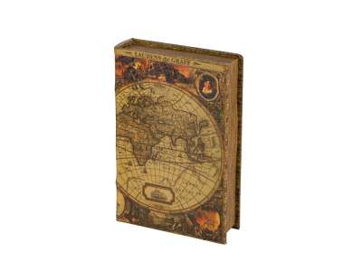 Подарочная коробка Карта мира L под нанесение логотипа