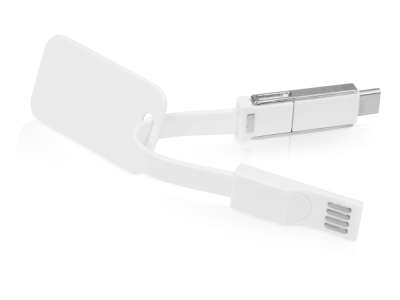 Зарядный кабель Charge-it 3 в 1 под нанесение логотипа