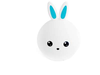 Ночник LED Bunny под нанесение логотипа