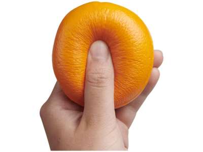 Игрушка-антистресс Апельсин под нанесение логотипа