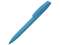 Ручка шариковая пластиковая Coral Gum , soft-touch под нанесение логотипа