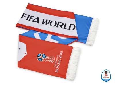 Шарф Россия трикотажный 2018 FIFA World Cup Russia™ под нанесение логотипа