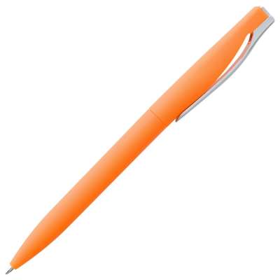 Ручка шариковая Pin Soft Touch под нанесение логотипа