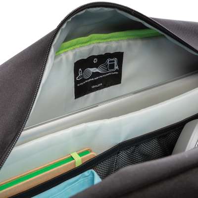 Дорожная сумка Soho business из RPET (без содержания ПВХ) под нанесение логотипа