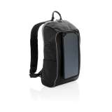 Походный рюкзак с солнечной батареей, черный фото