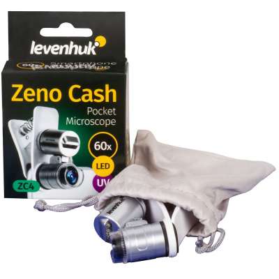 Карманный монокулярный микроскоп Zeno Cash ZC4 под нанесение логотипа