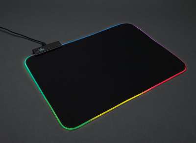 Игровой коврик для мыши с RGB-подсветкой под нанесение логотипа
