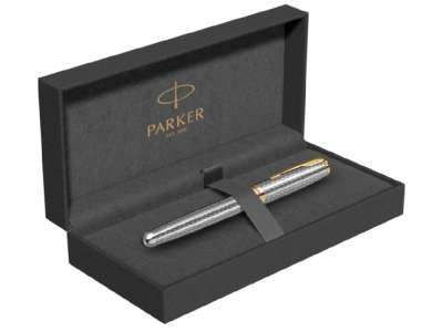 Перьевая ручка Parker Sonnet, F под нанесение логотипа