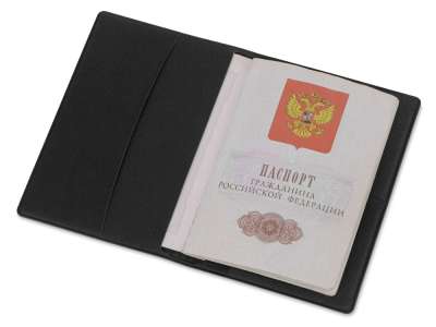 Обложка для паспорта с RFID защитой отделений для пластиковых карт Favor под нанесение логотипа