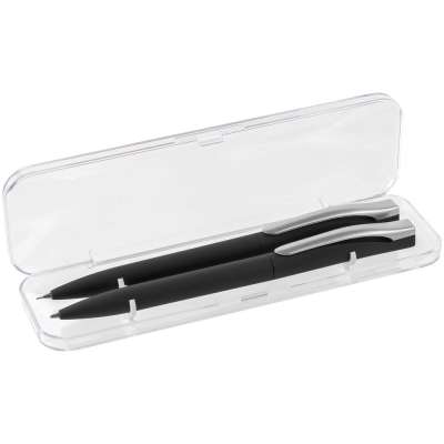 Набор Pin Soft Touch: ручка и карандаш под нанесение логотипа